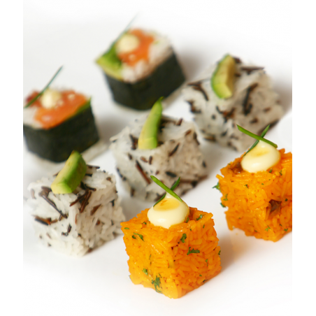 Stampo a forma di cubo per riso Rice Cube Sushi Maker