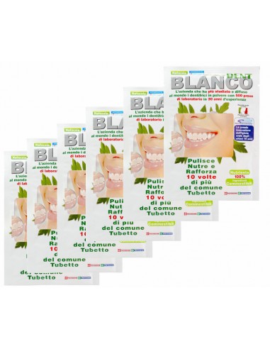 Dentifricio in polvere naturale 6 buste Blancodent