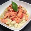 Orecchiette con salsa di zucchine e salmone