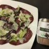 Carpaccio di bresaola, sedano, mela verde e grana