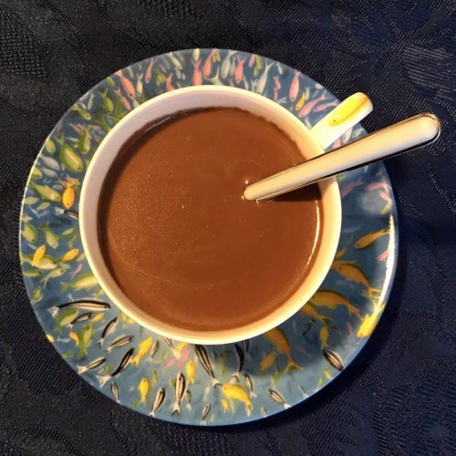 Cioccolata calda in tazza