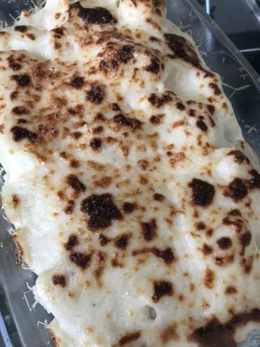 Cavolfiore gratinato al forno