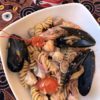 Fusilli sinfonia di mare di Genova con peperoncino Berliner Chilli Spicebar