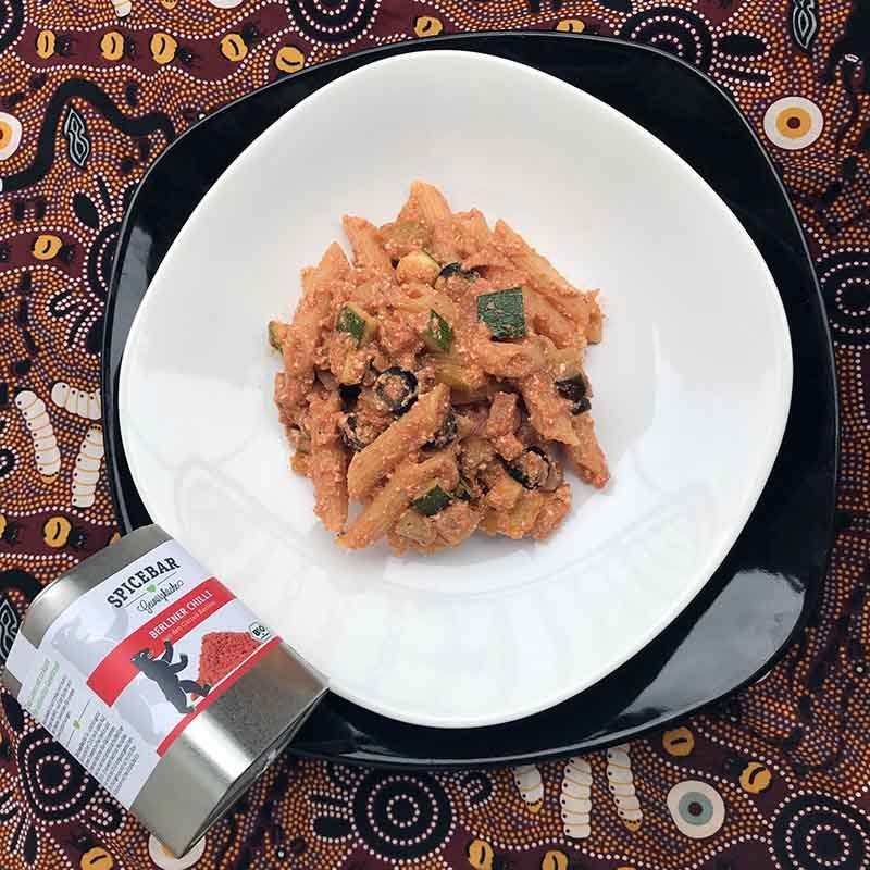 Penne alla pecorara con peperoncino Berliner Chilli di Spicebar