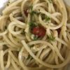 Spaghetti aglio olio e peperoncino