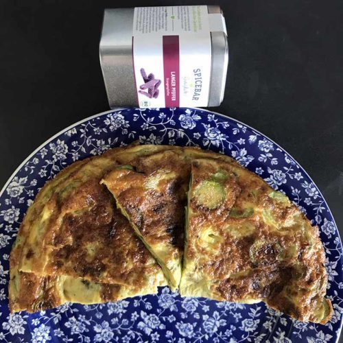 Frittata di trombette con pepe lungo di Spicebar