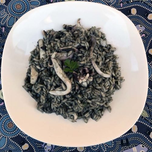 Risotto al nero di seppia