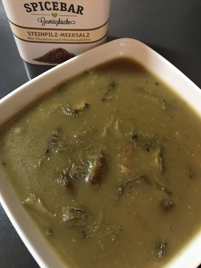 Salsa vellutata ai funghi