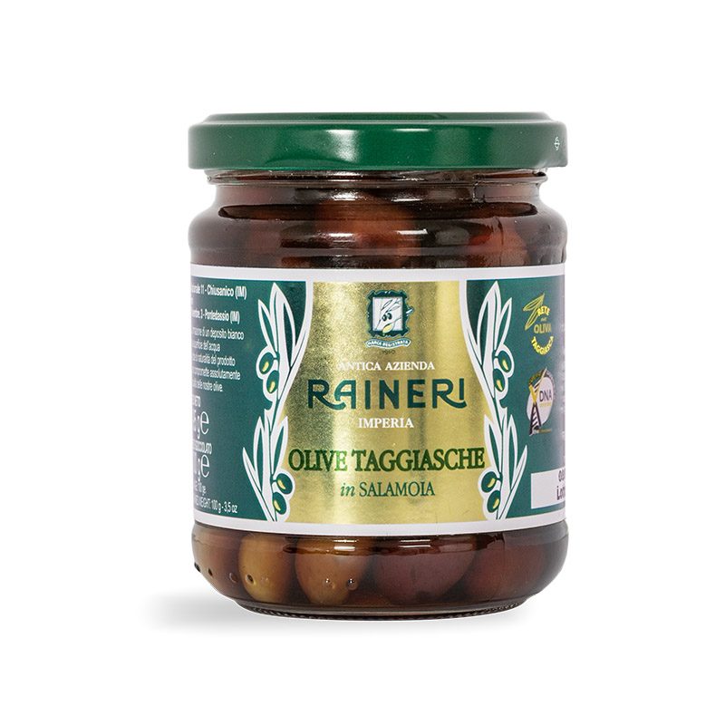 Olive taggiasche in salamoia Raineri