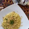 Risotto con zucca taleggio e cipolla egiziana