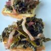 Crostini con cavolo nero e guanciale