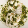 Pescatrice al pesto