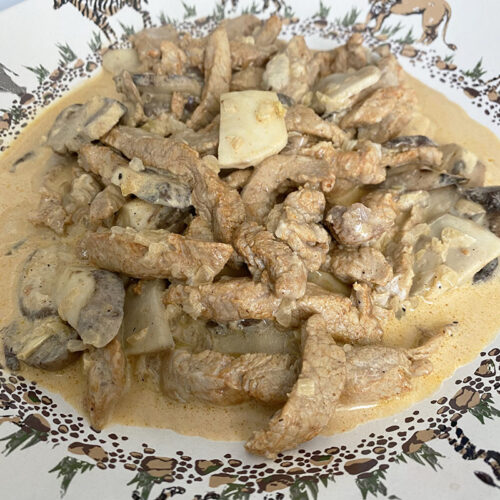 Filetto alla Stroganoff