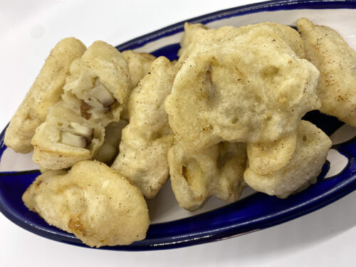 Funghi porcini in pastella fritti