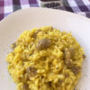 Risotto salsiccia e zafferano