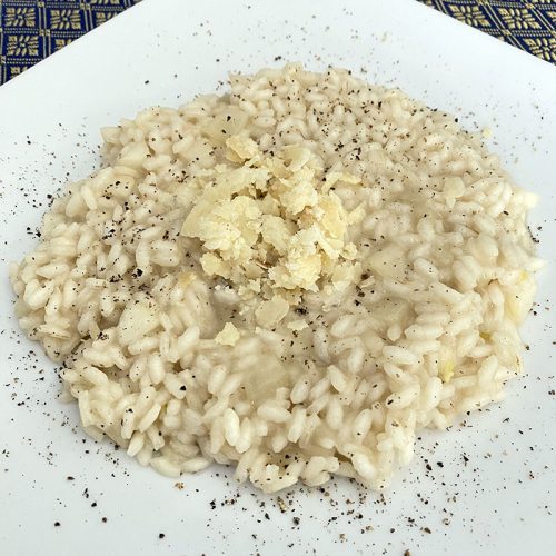 Risotto pere e Castelmagno