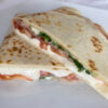 Piadine con squacquerone e crudo