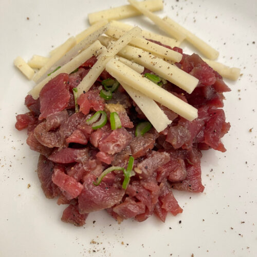 Tartare di carne salada