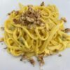 Linguine gorgonzola e zafferano