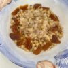 Fregola risottata con mazzancolle e bottarga