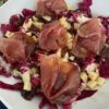 Insalata di radicchio caciocavallo e bresaola