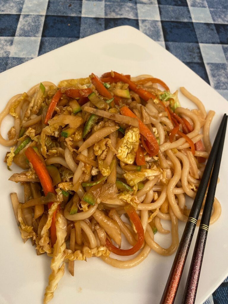 Udon alle verdure