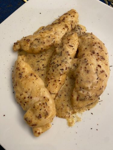 Filetti di pollo alla senape e miele