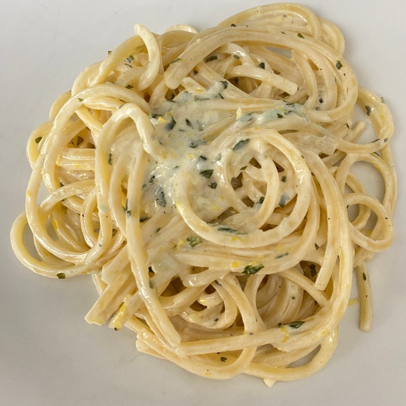 Trighetti panna e limone